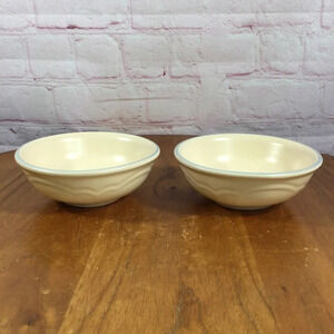 Vintage Pfaltzgraff Remembrance Fruit Dessert Sauce Bowls - Set of 2